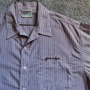 Mens Platinum FUBU casual button shirt
